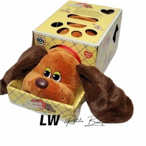 Hasbro Pound Puppies Classic Brown Puppy w/ LG Fuzzy Ears